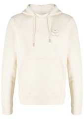 Sandro embroidered-logo organic cotton hoodie