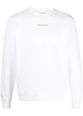 Sandro embroidered logo sweatshirt