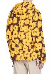 Sandro Floral Print Hoodie