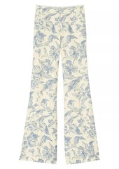 Sandro Flower Print Trousers