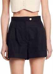 Sandro Gabardine Shorts