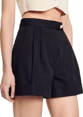 Sandro Gabardine Shorts