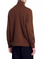 Sandro Half-Zip Jumper