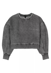 Sandro Jewellery Neck Sweatshirt