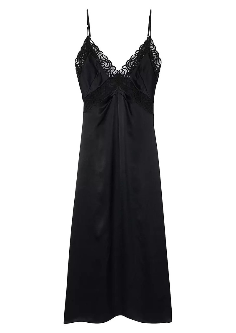 Sandro Lace Midi Dress