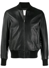 Sandro leather bomber jacket
