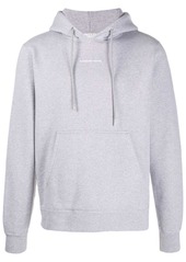 Sandro logo-embroidered hoodie