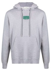 Sandro logo-print cotton hoodie