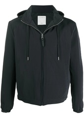 Sandro long-sleeved drawstring hood jacket