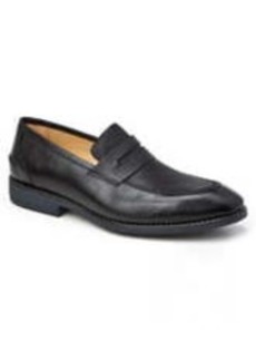 Sandro Moscoloni Maestro Moc Toe Penny Loafer in Black Leather at Nordstrom Rack