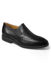 Sandro Moscoloni Harris Wingtip Slip-On in Black Leather at Nordstrom Rack