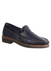 Sandro Moscoloni Roland Penny Loafer in Navy at Nordstrom