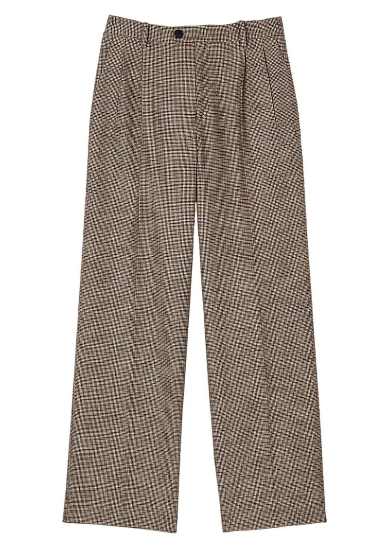 Sandro Micro Houndstooth Trousers