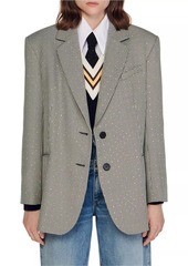 Sandro Oversized Suit Jacket