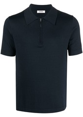 Sandro Pablo zip-up polo shirt