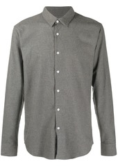 Sandro plain long-sleeved shirt