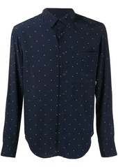 Sandro polka dot print long-sleeved shirt
