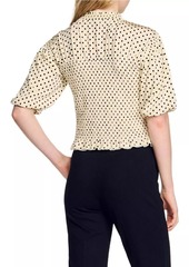 Sandro Polka Dot T-Shirt