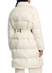 Sandro Quilted Mid Length Puffer Jacket