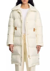 Sandro Quilted Mid Length Puffer Jacket