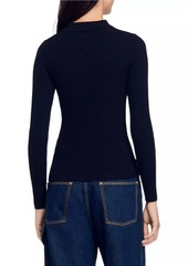 Sandro Rib Knit Jumper