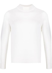 Sandro roll-neck fitted jumper