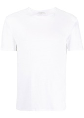 Sandro round-neck linen T-shirt