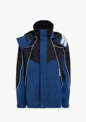Sandro - Atlantic color-block shell hooded jacket - Blue - S