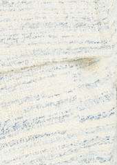 Sandro - Bethany cotton-blend tweed mini dress - White - FR 40
