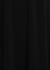 Sandro - Button-embellished cutout jersey midi dress - Black - FR 36
