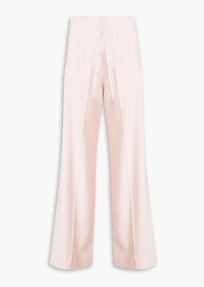 Sandro - Enrique grain de poudre wide-leg pants - Pink - FR 34