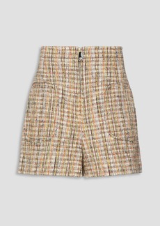 Sandro - Hubert cotton-blend tweed shorts - Yellow - FR 42