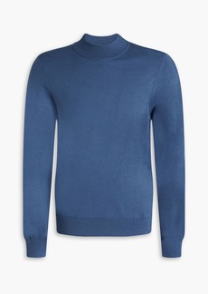 Sandro - Industrial wool sweater - Blue - XL