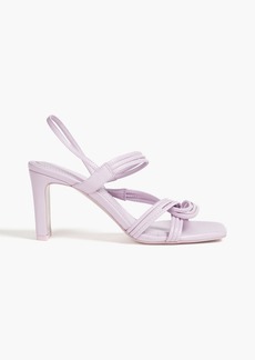 Sandro - Leather sandals - Purple - EU 36