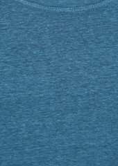 Sandro - Linen-jersey T-shirt - Blue - L