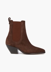 Sandro - Suede ankle boots - Brown - EU 36