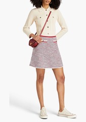 Sandro - Rizal bouclé-tweed mini skirt - White - FR 34