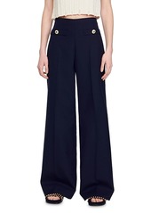 Sandro Alessi Wide Leg Trousers