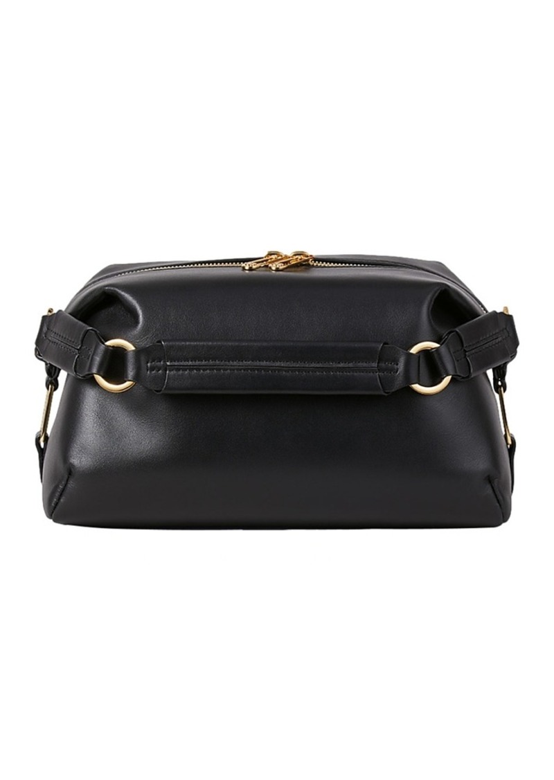 Sandro Black Leather Shoulder Bag