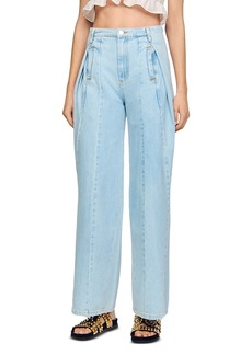 Sandro Everly Jeans in Light Blue Jeans