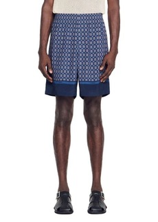 sandro Fence Bermuda Shorts