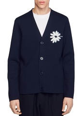 Sandro Flower Cardigan