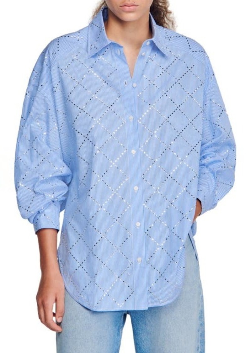 sandro Janeiro Button-Up Shirt