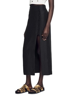 Sandro Leyla Midi Skirt