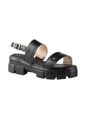 Sandro Moscoloni Platform Lug Sandal in Black at Nordstrom Rack