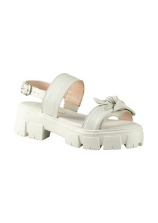Sandro Moscoloni Top Bow Platform Sandal in White at Nordstrom Rack