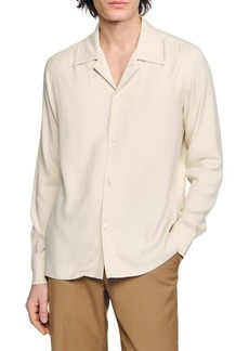 sandro Requin Button-Up Shirt