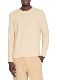 sandro Rice Wool Blend Crewneck Sweater