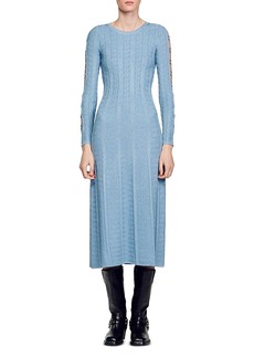 Sandro Saje Embellished Sleeve Dress