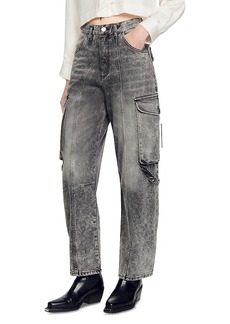 Sandro Targo Cargo Jeans in Dary Grey